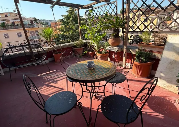 Appartamento Ponte Milvio Rooftop Terrace *